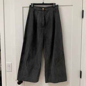 Ilana Kohn Boyd pants gray canvas size 6